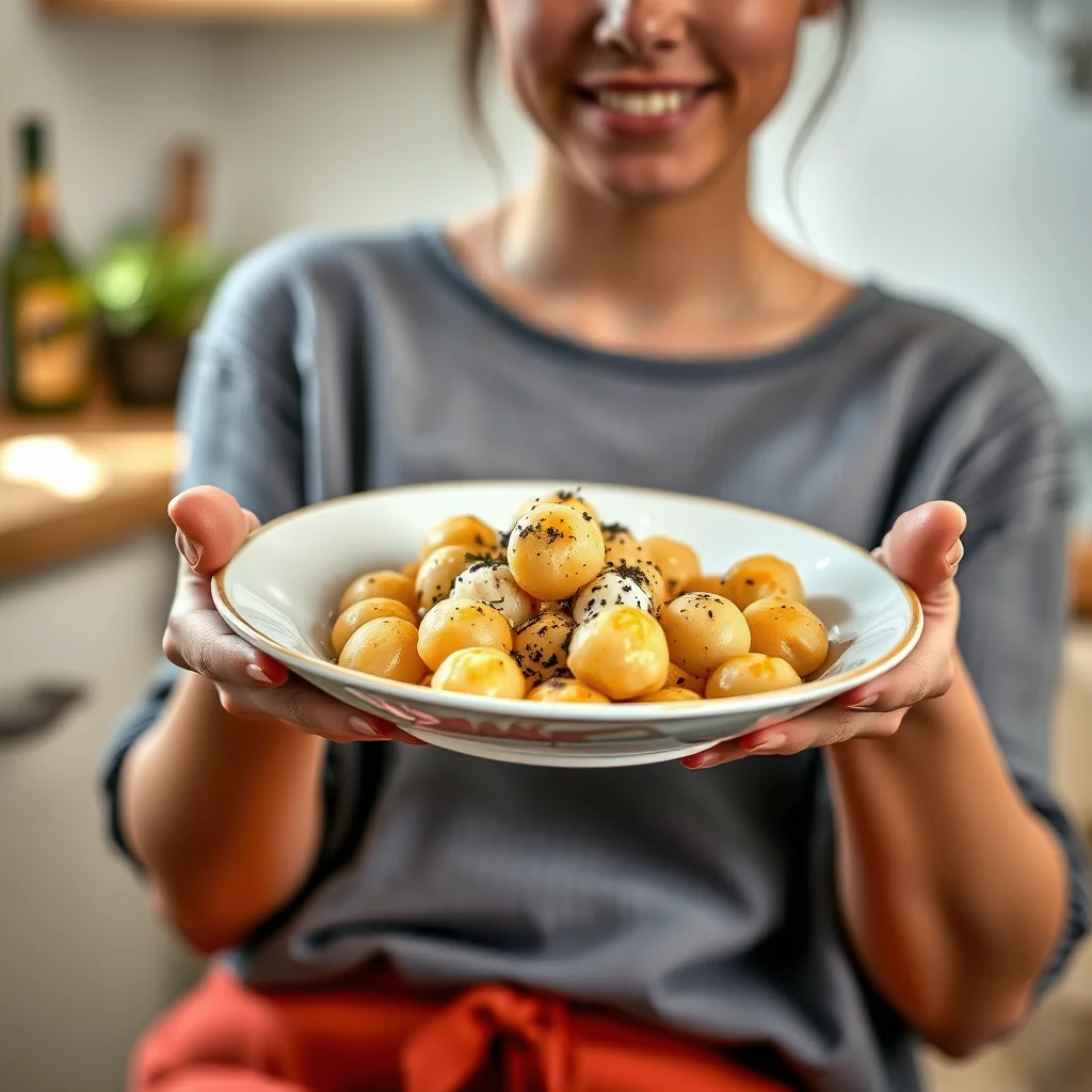 Pillowy, Protein-Packed Chickpea Gnocchi – vegetarian recipe
