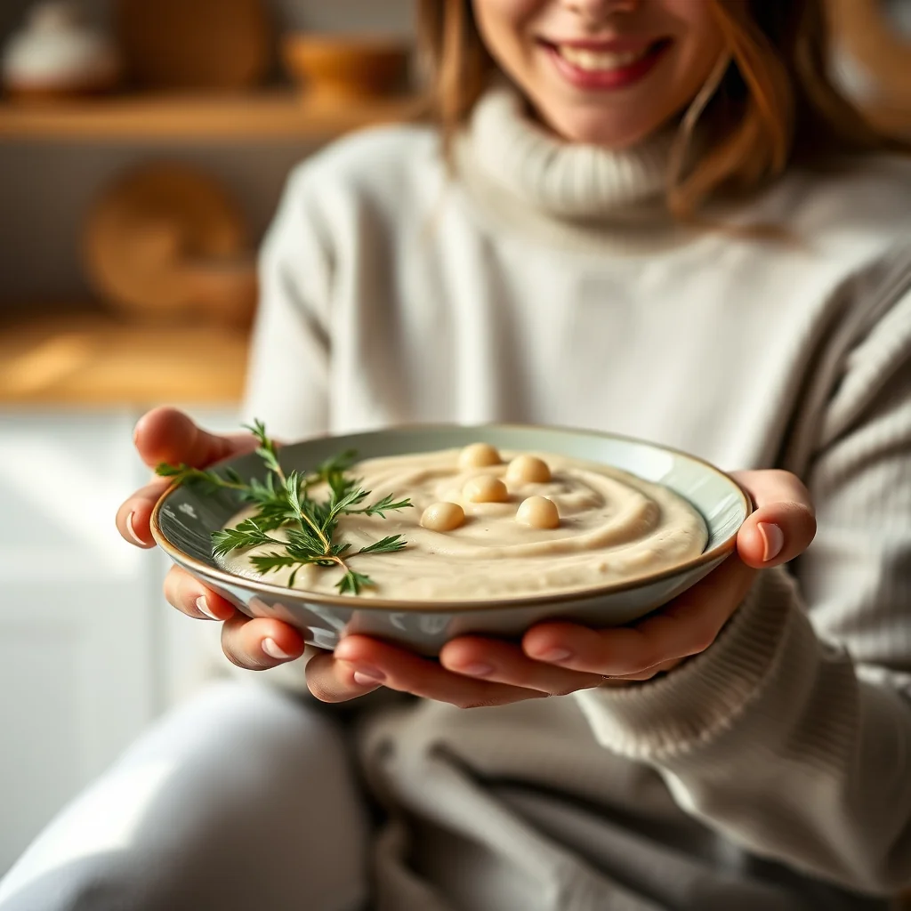 Luxuriously Smooth White Bean Purée – vegetarian recipe