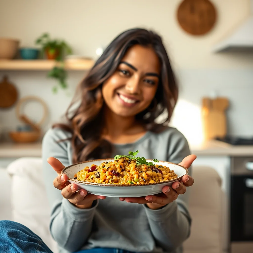 30-Minute Urad Dal with Poppy Seeds and Cilantro – vegetarian recipe