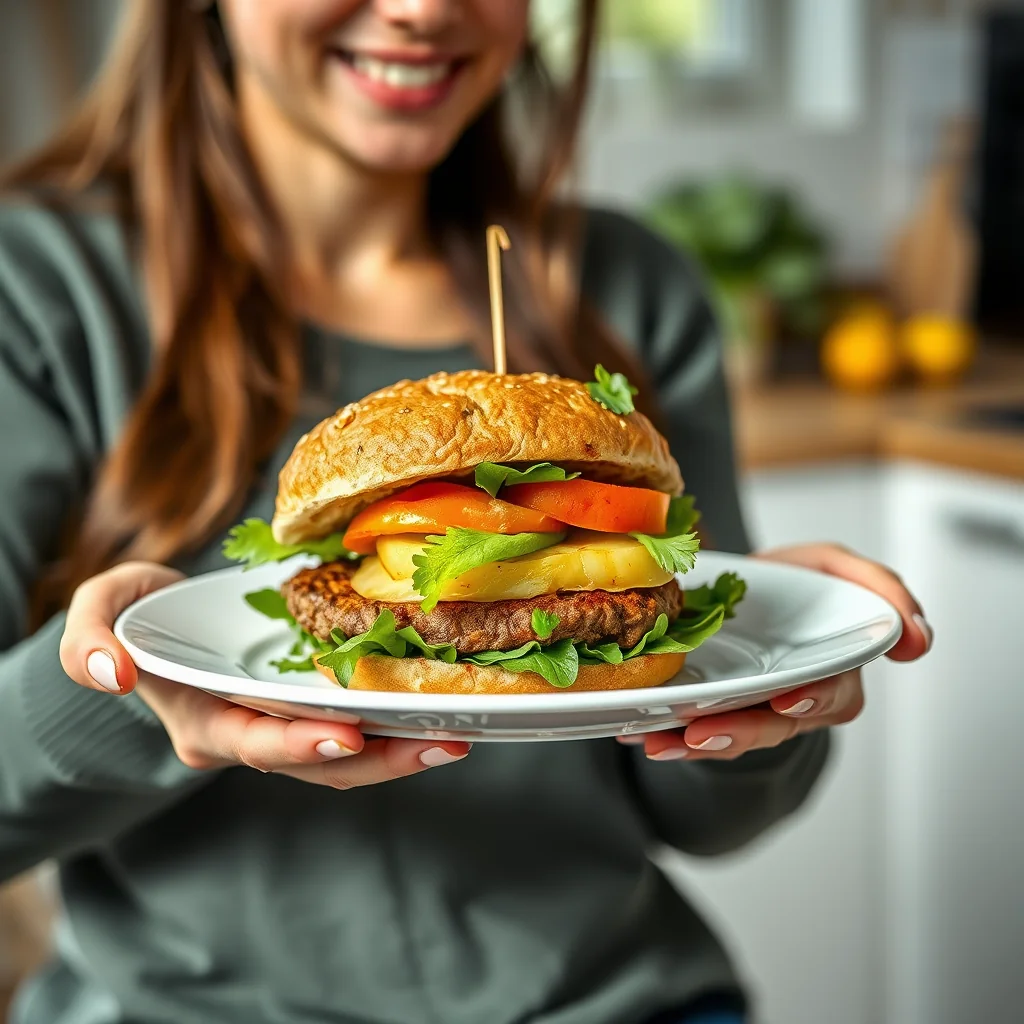 Fresh Spring Vegetable Burgers – vegetarian recipe