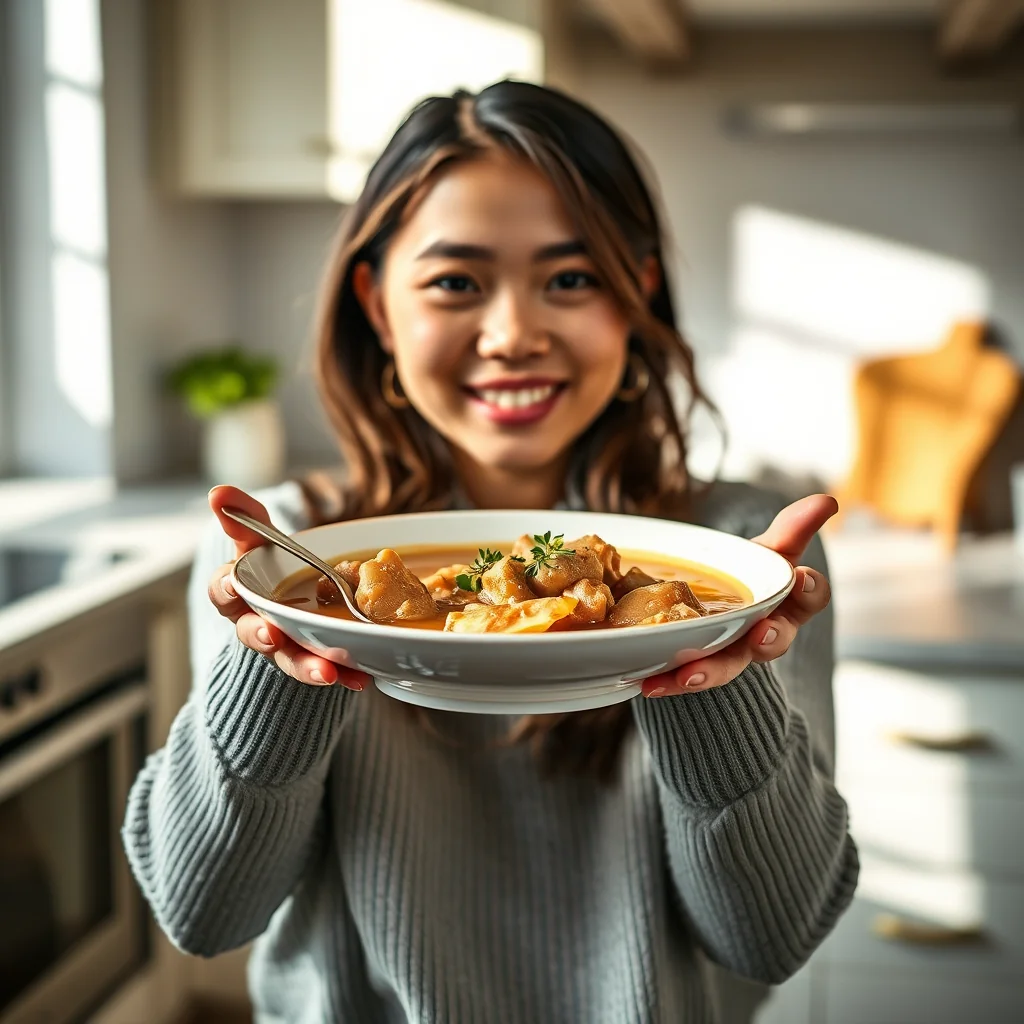 Golden Simmering Liquid for Seitan – vegetarian recipe