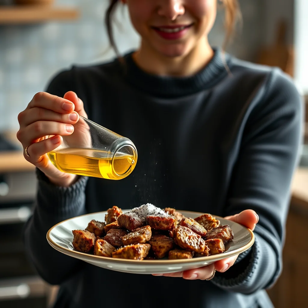 10-Minute Pan-Seared Seitan – vegetarian recipe