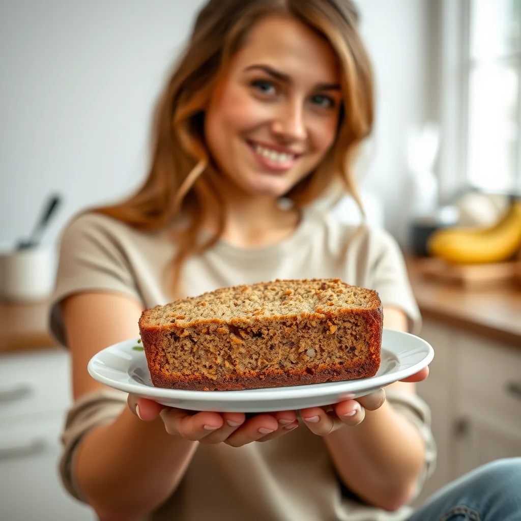 The Perfect Moist Banana Bread – vegetarian recipe