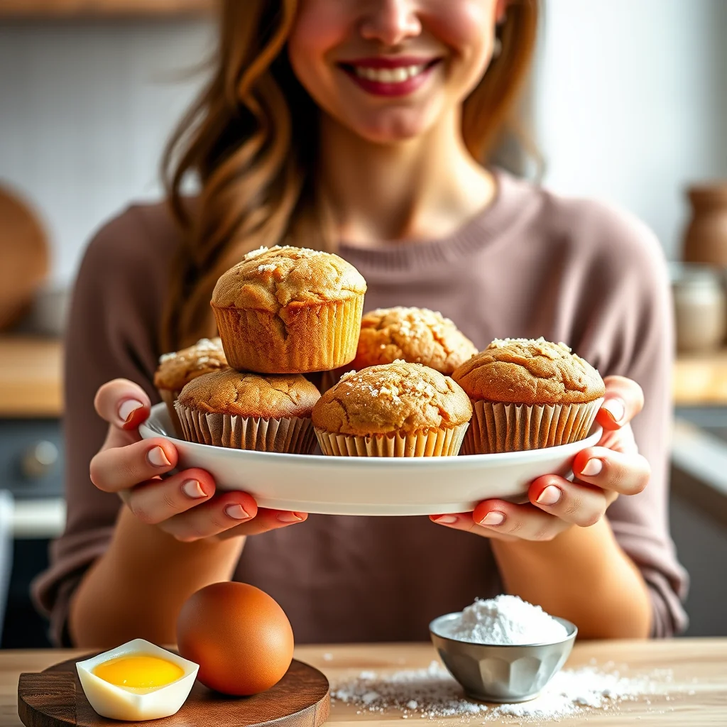 Sweet and Rich Muffins – vegetarian recipe