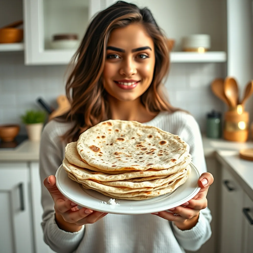 Simple Indian-Style Chapatis (Flatbread) – vegetarian recipe