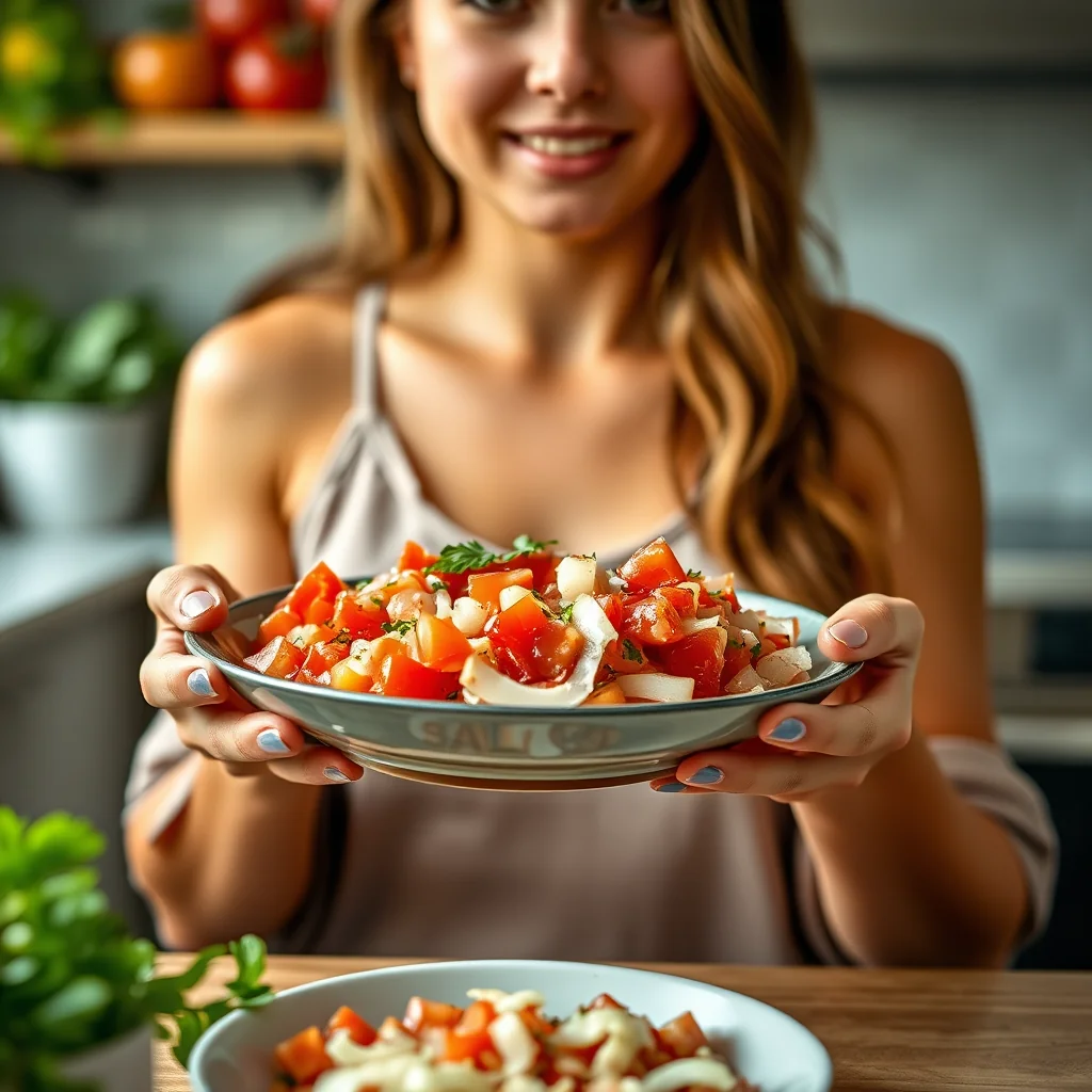 Homemade Salsa Fresca (Pico de Gallo) – vegetarian recipe