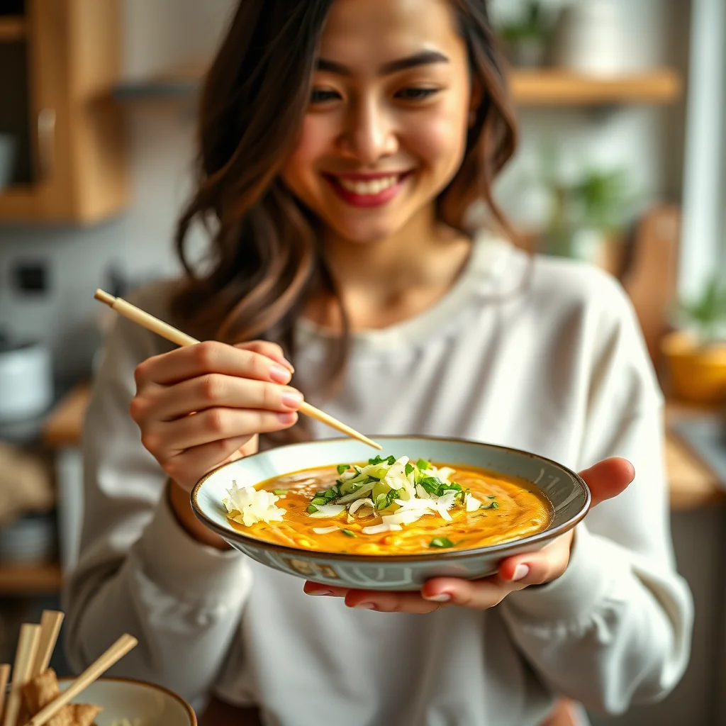 Incredible Ginger-Scallion Sauce – vegetarian recipe