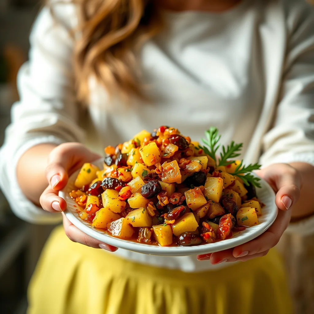 The Ultimate Sweet & Spicy Pineapple Chutney – vegetarian recipe