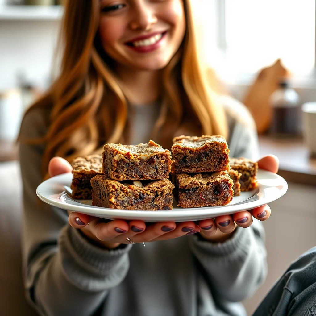 Chewy and Customizable Vegetarian Blondies – vegetarian recipe