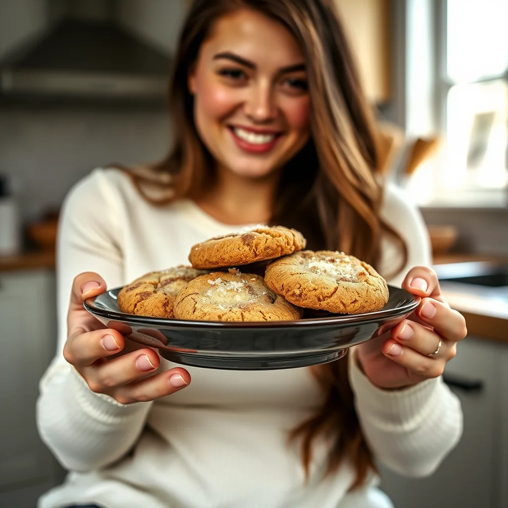 The Perfect Salty-Sweet Crumbly Cookie! – vegetarian recipe