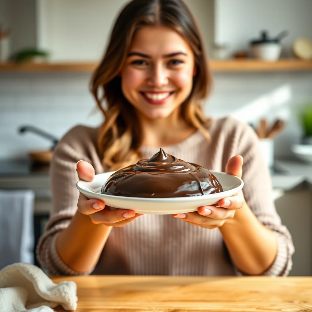 Easy 2-Ingredient Chocolate Ganache (Vegetarian) – vegetarian recipe
