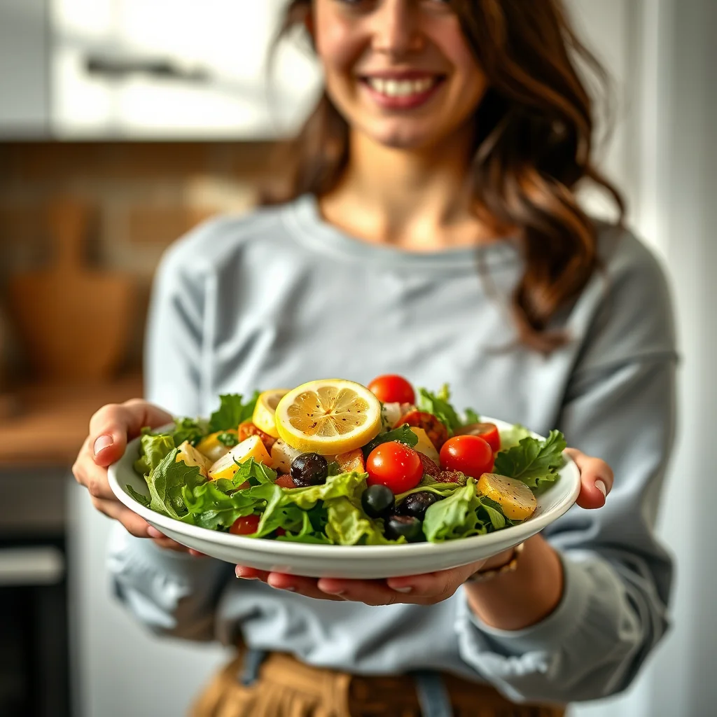 California Garden Salad – vegetarian recipe