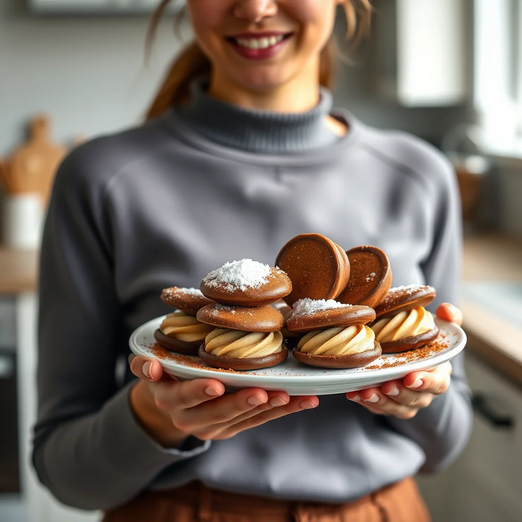 Elegant Chocolate Tuiles – vegetarian recipe