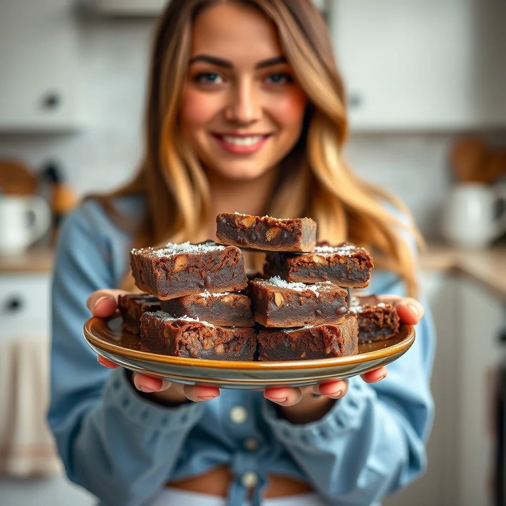One-Bowl Fudgy Chocolate Bars – vegetarian recipe