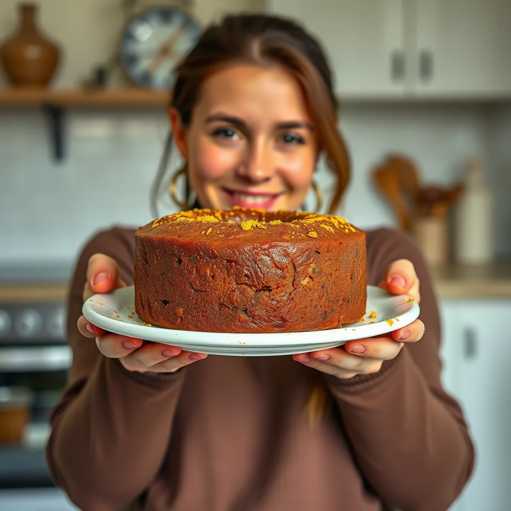 Incredible Spiced Honey Rye Cake – vegetarian recipe