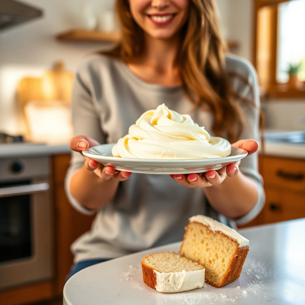 Not-Too-Sweet Vegetarian Buttercream Frosting – vegetarian recipe