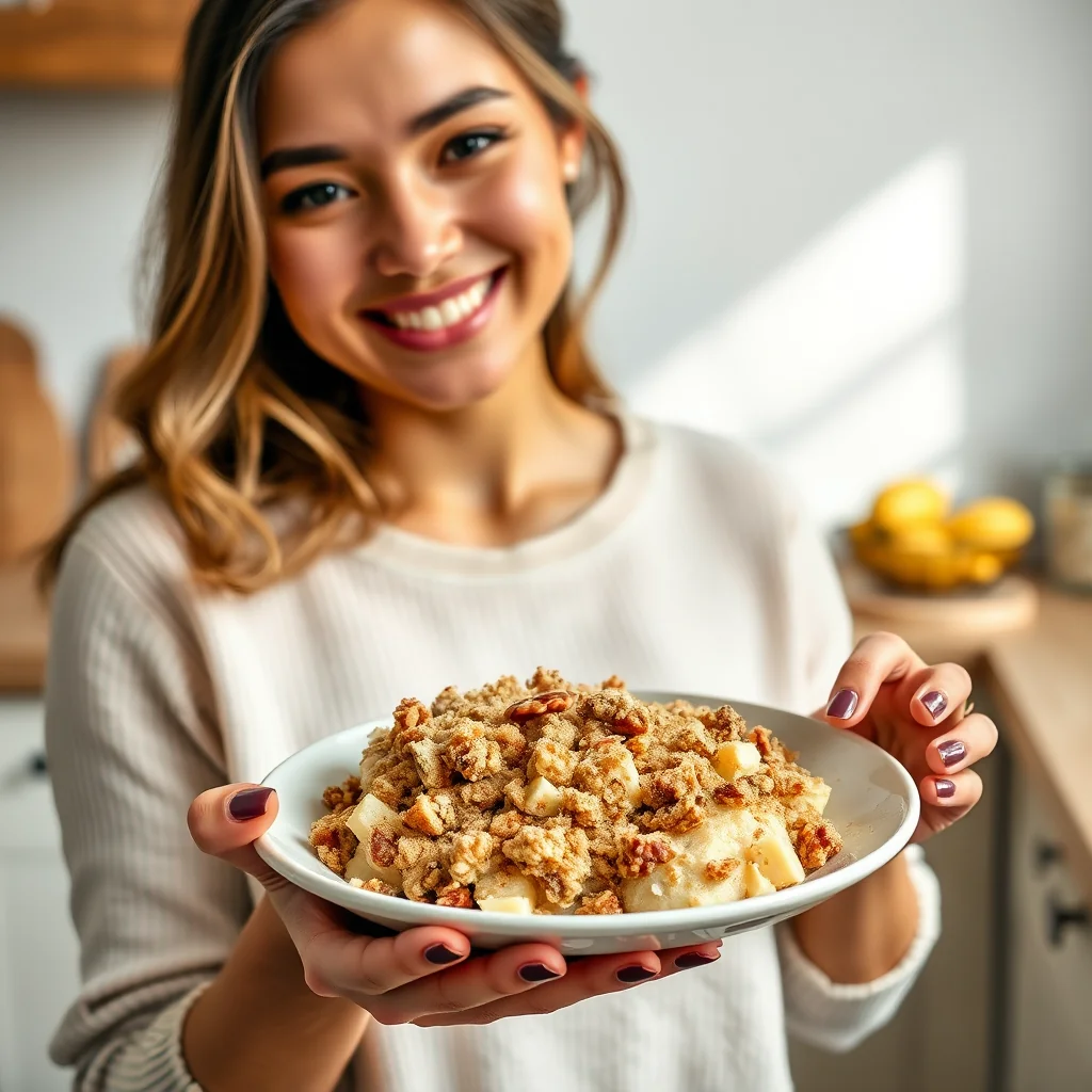 10-Minute Buttery Streusel Crumble Topping – vegetarian recipe