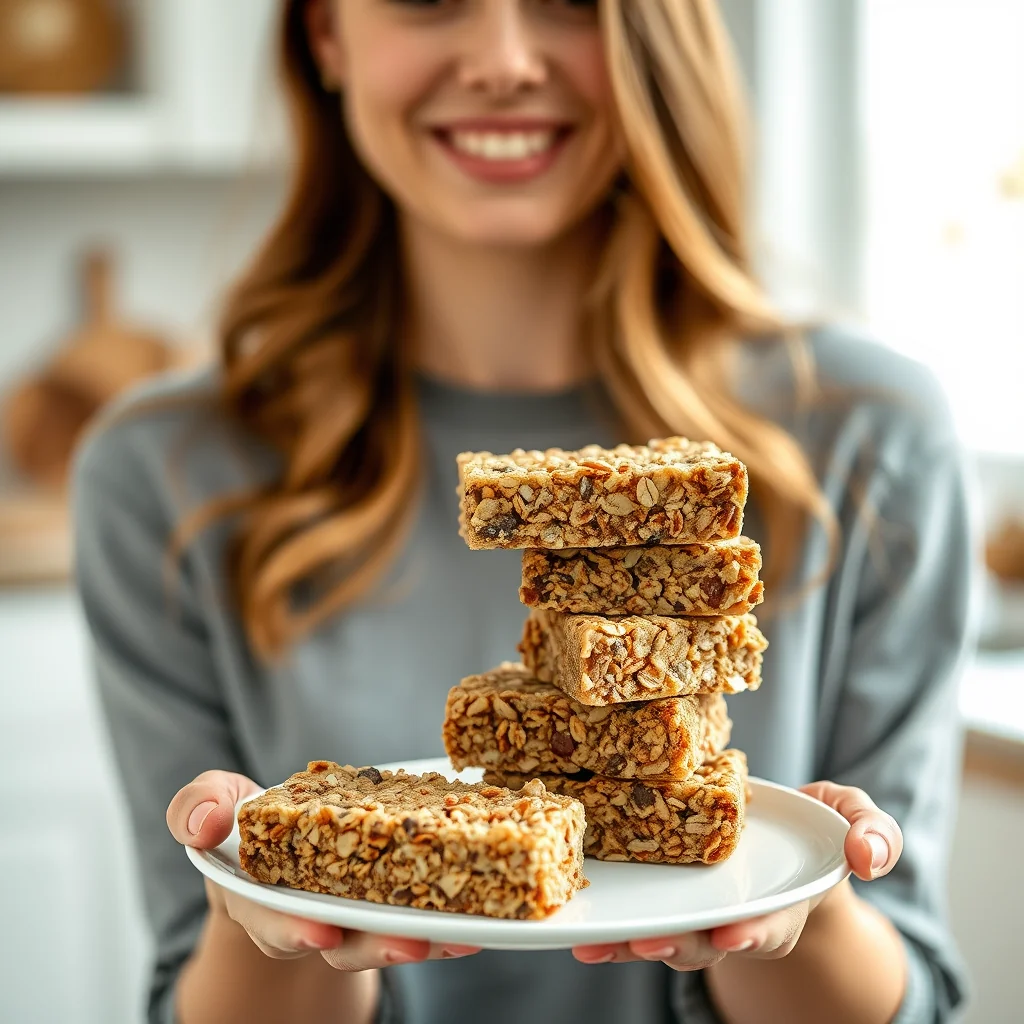 Chewy Homemade Vegetarian Granola Bars – vegetarian recipe