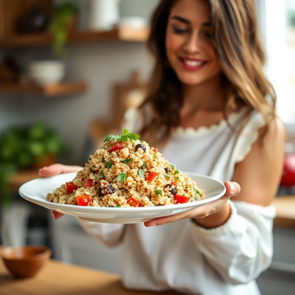Classic Bulgur Wheat Tabbouleh – vegetarian recipe