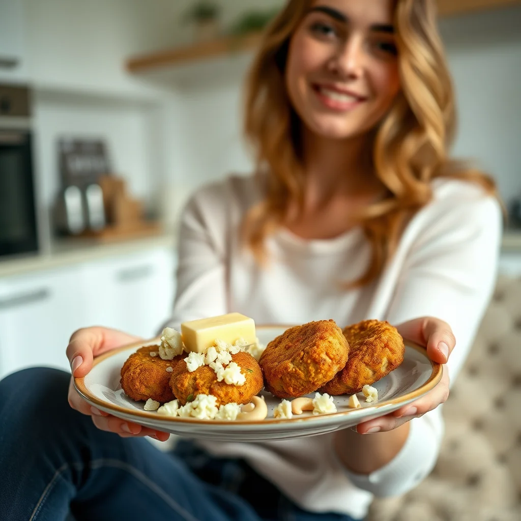 Cauliflower and Cashew Croquettes – vegetarian recipe