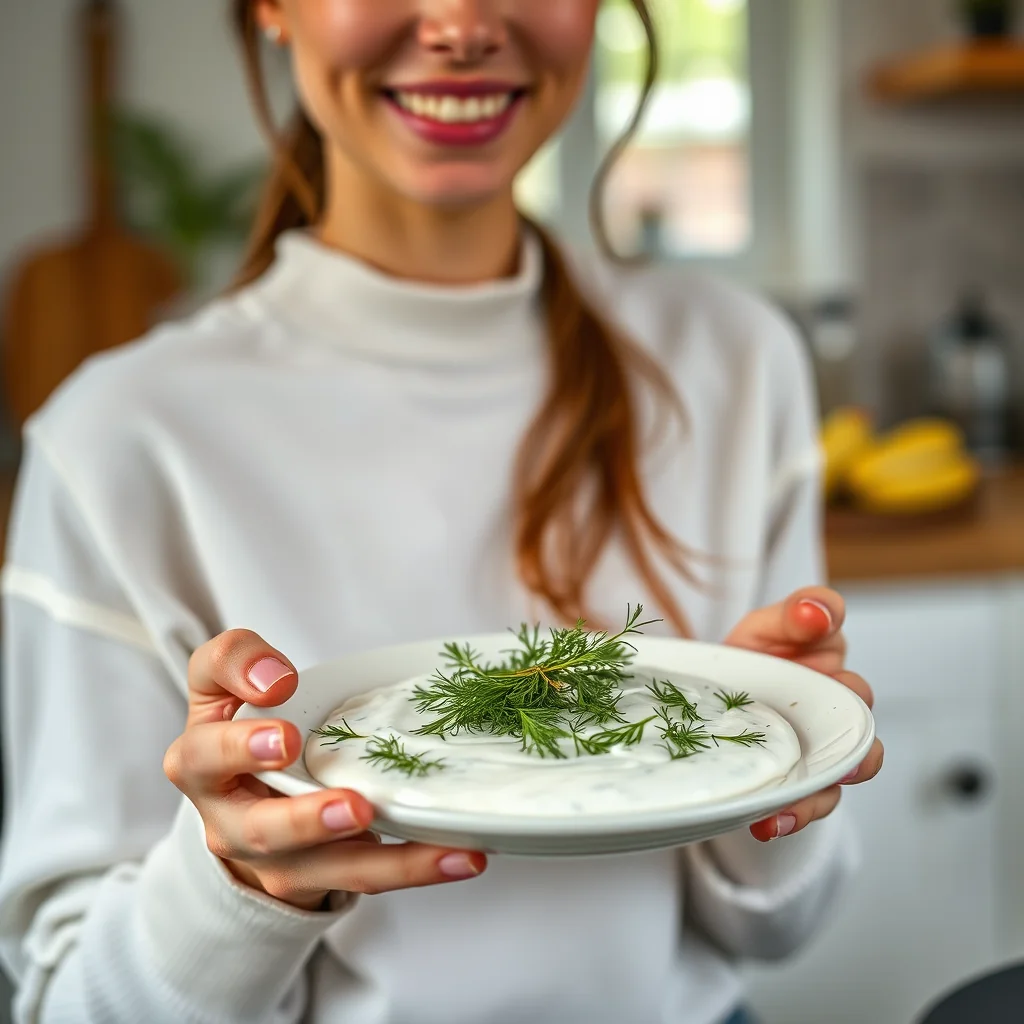 Incredible Creamy Dill Dressing – vegetarian recipe