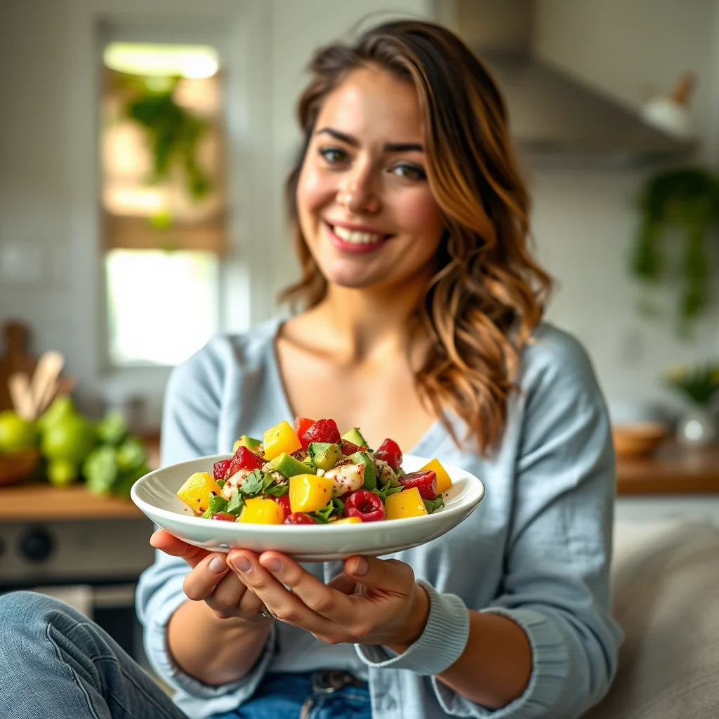 A Taste of Sunshine: The Ultimate Mango Avocado Salad – vegetarian recipe