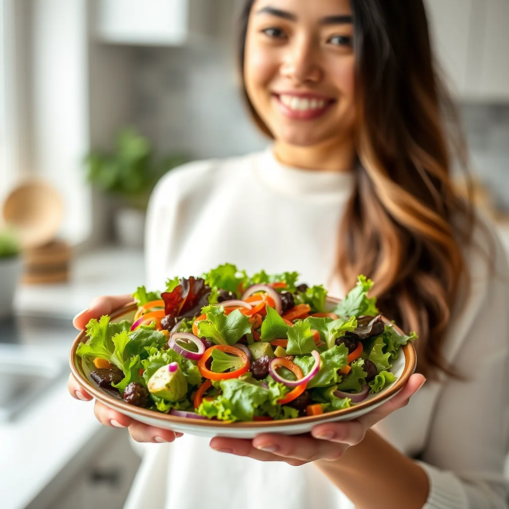 Your Go-To Guide for the Perfect Green Salad! – vegetarian recipe