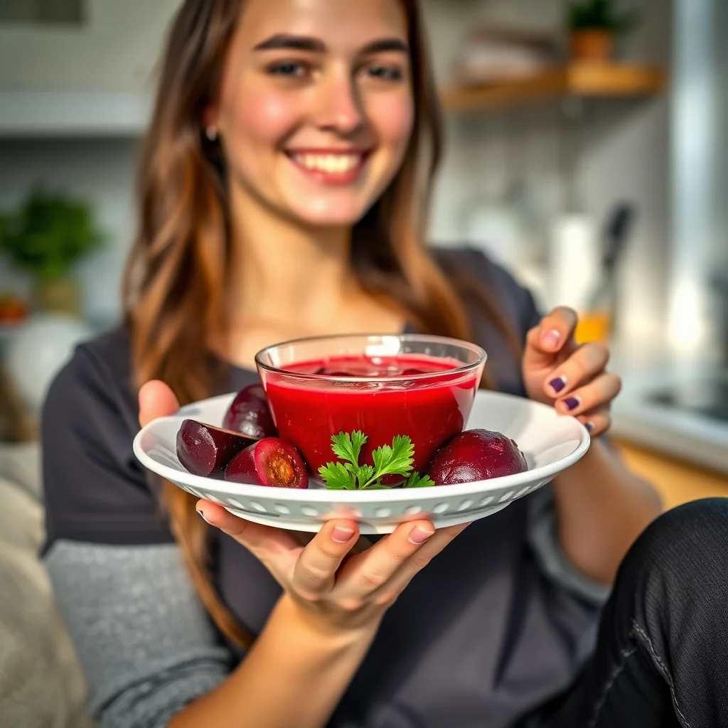 Spicy Cold Borscht – vegetarian recipe