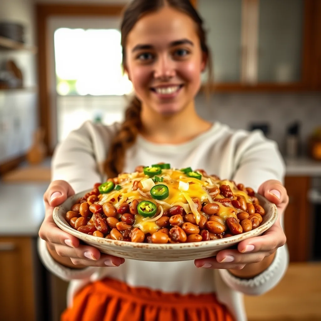 The Ultimate Cheesy Jalapeño Bean Bake – vegetarian recipe