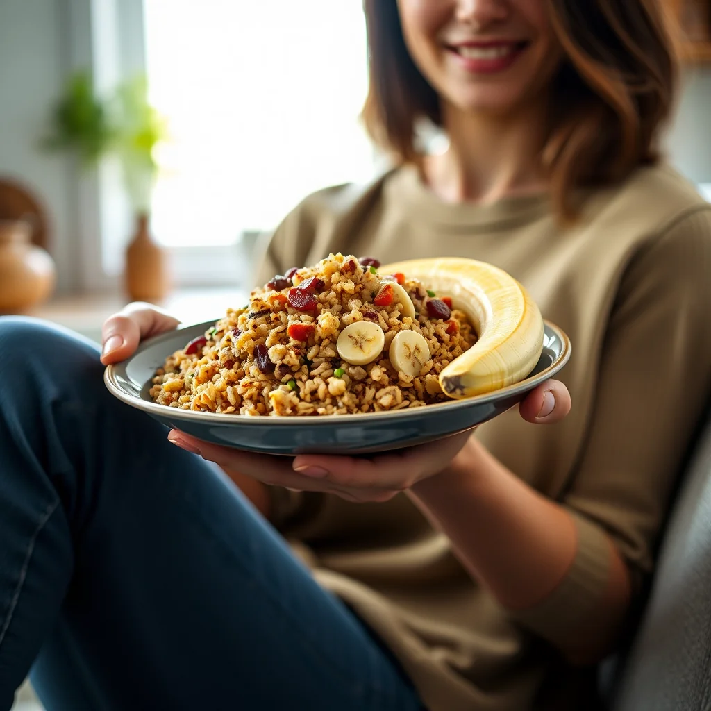 Fruity and Spiced Brown Rice Pilaf – vegetarian recipe