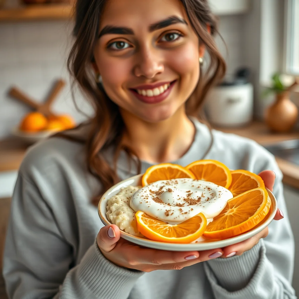Unique Orange Raita (Fruit Raita) – vegetarian recipe
