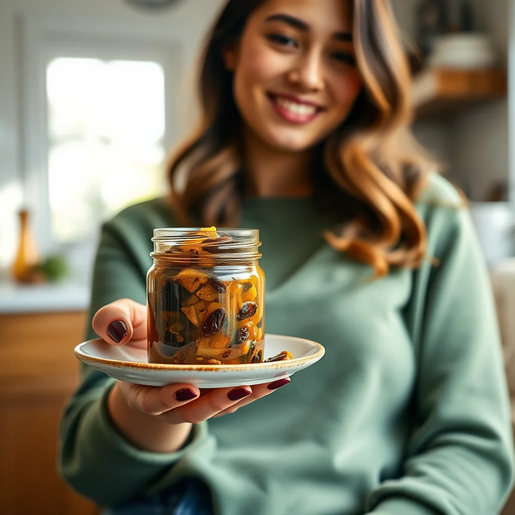 A Flavor Explosion in a Jar: My Favorite 5-Minute Raisin Chu – vegetarian recipe