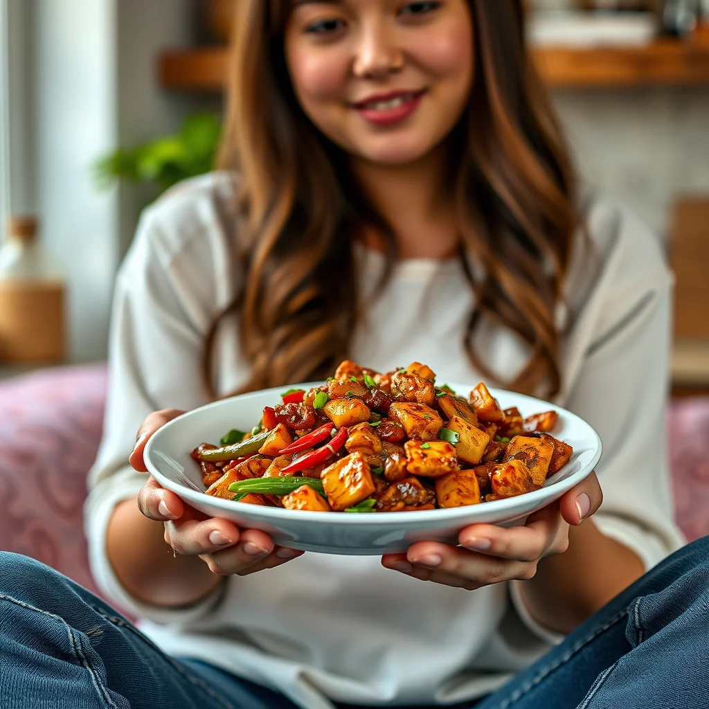 Szechuan-Inspired Tempeh Stir-Fry – vegetarian recipe