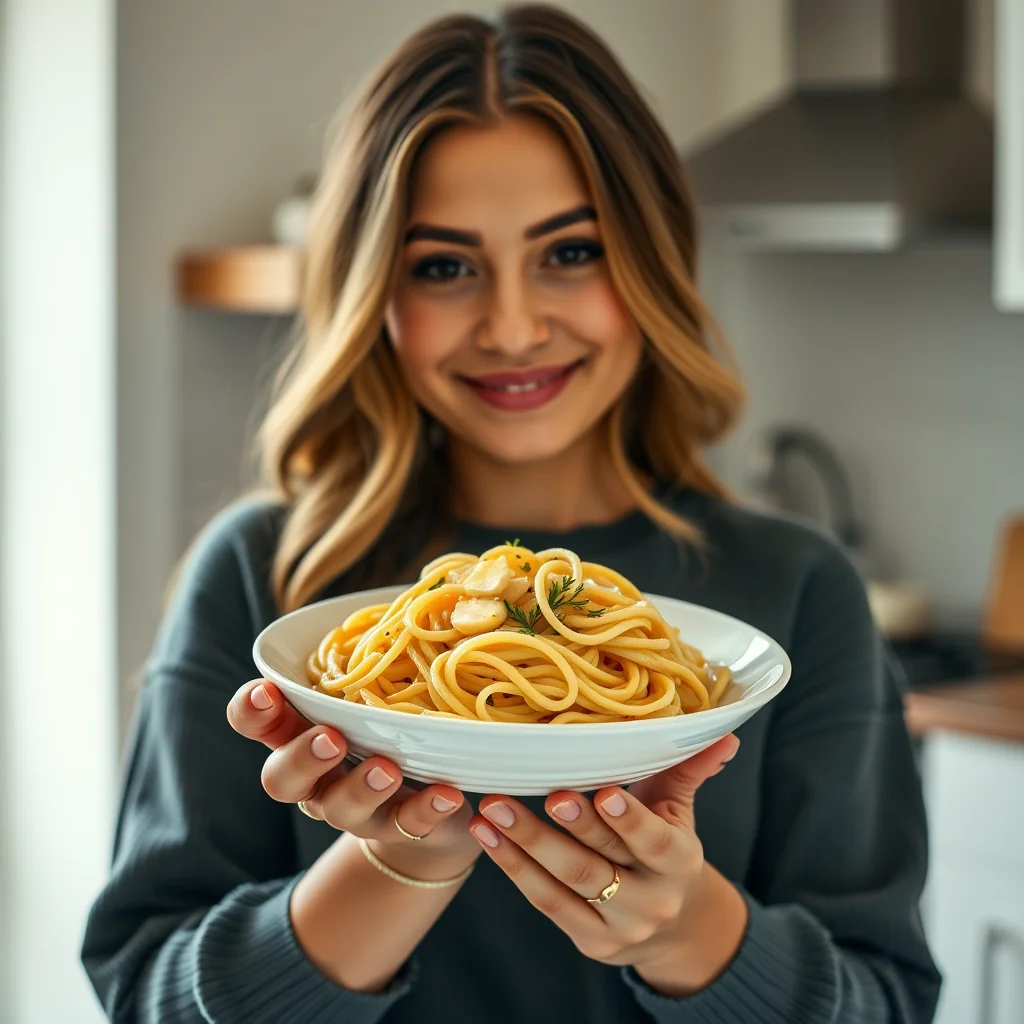 15-Minute Garlic Butter Noodles – vegetarian recipe