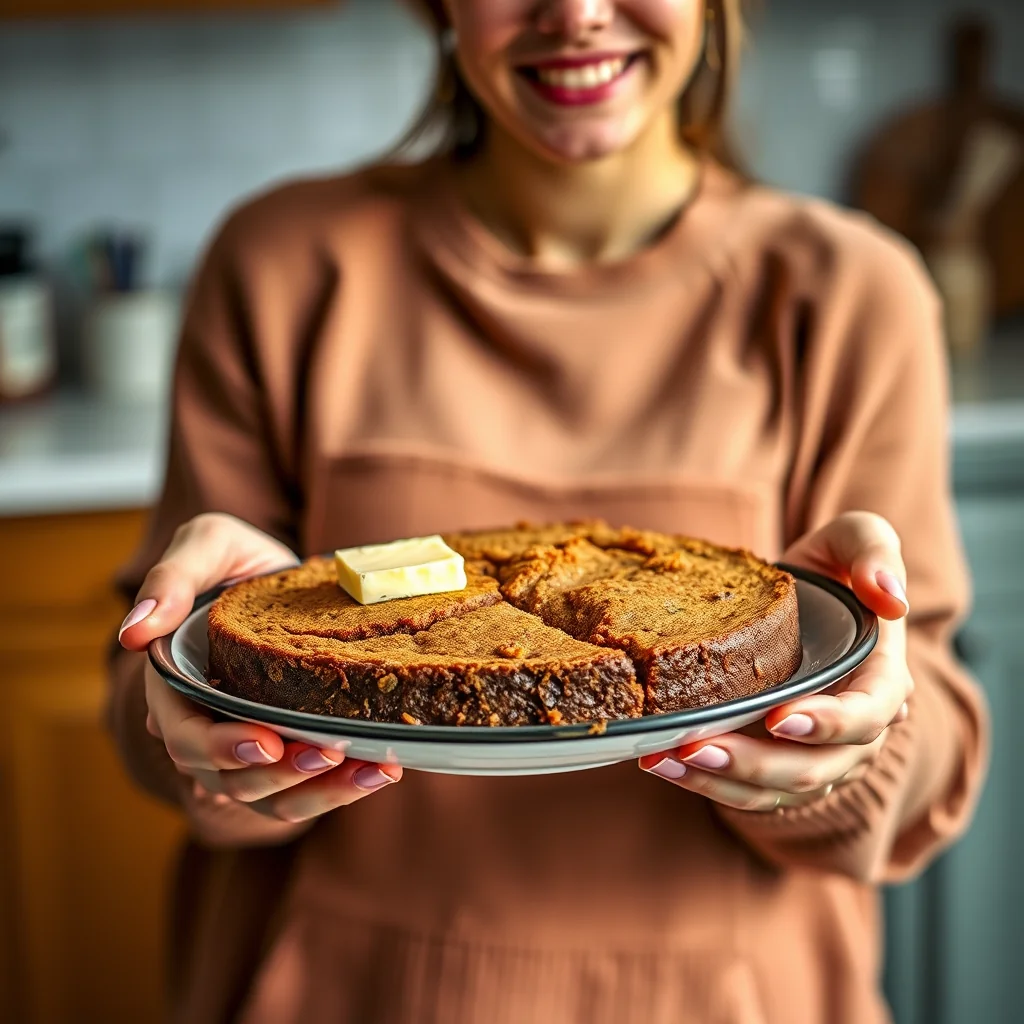 Spicy Double Ginger Gingerbread – vegetarian recipe
