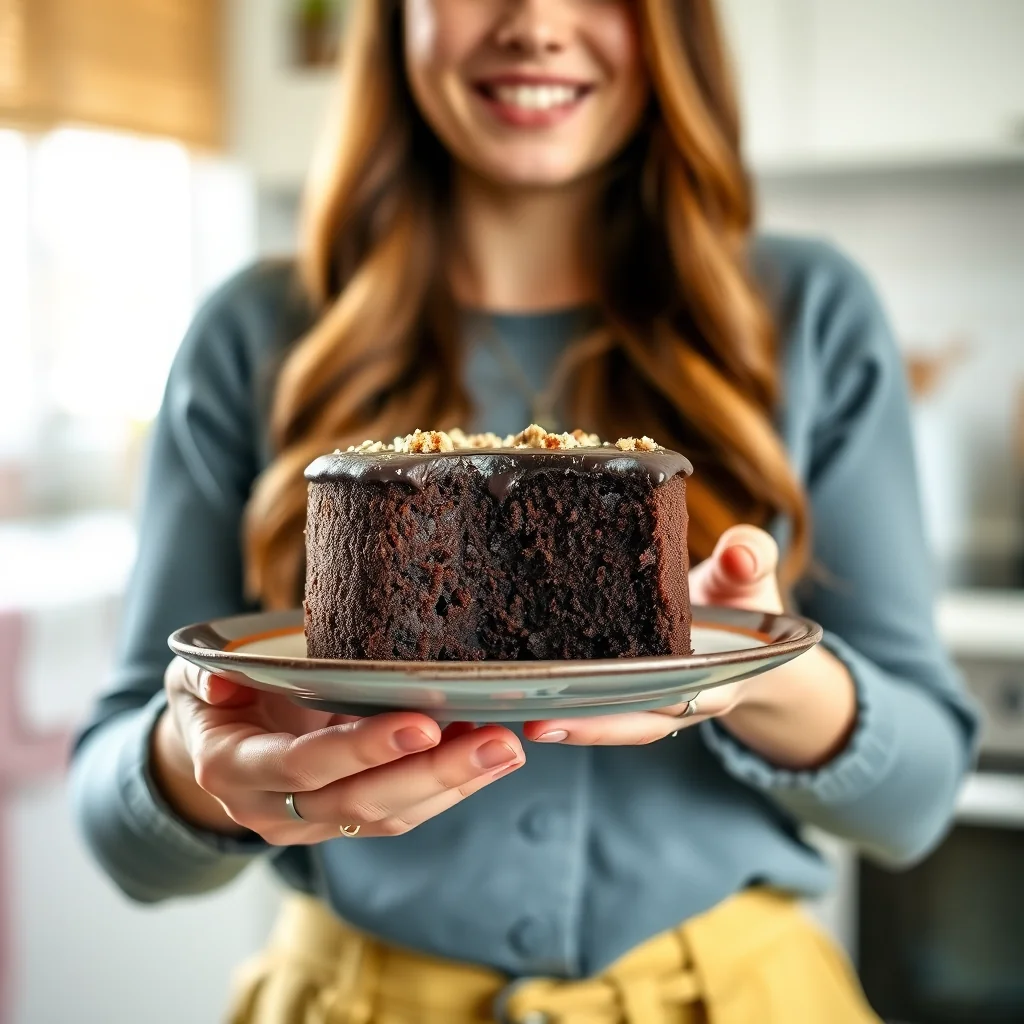Magical Chocolate Pudding Cake (Vegetarian) – vegetarian recipe