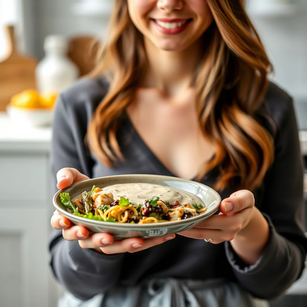 Creamy Miso Sesame Dressing – vegetarian recipe