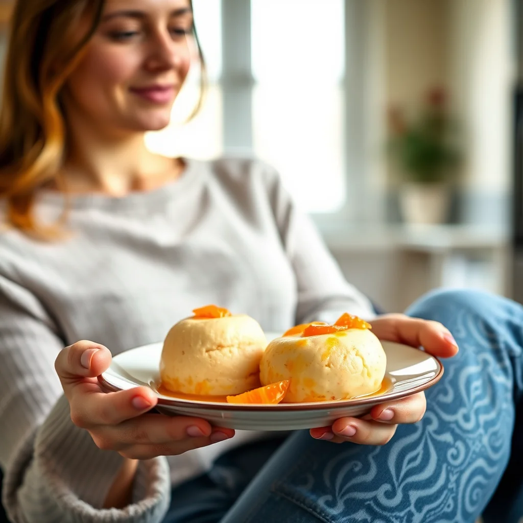Stunning Apricot Orange Mousse – vegetarian recipe