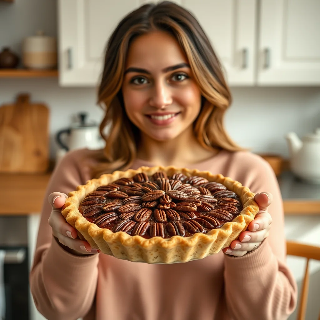 Balanced Maple Pecan Pie (No Corn Syrup) – vegetarian recipe