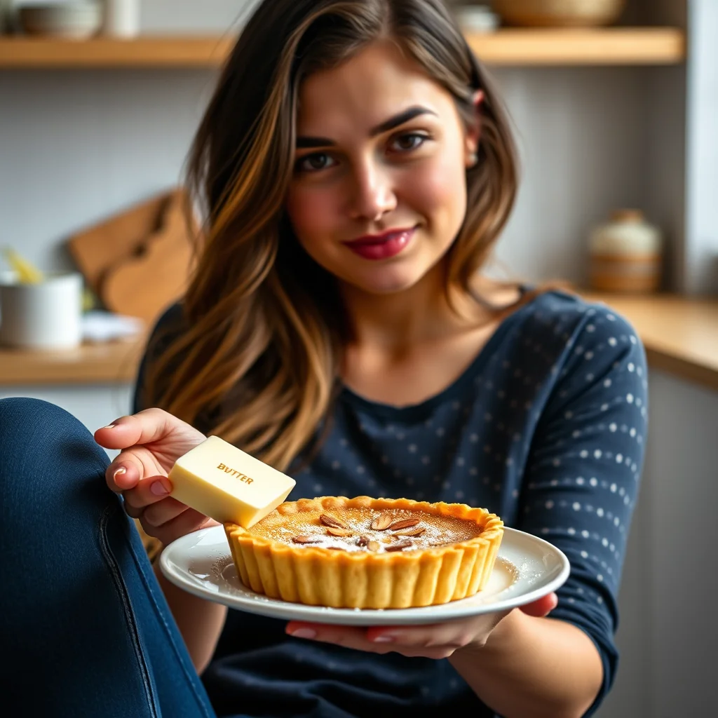 Simple Press-In Almond Tart Crust – vegetarian recipe