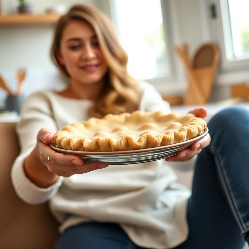 Flaky Whole Wheat Pie Crust – vegetarian recipe