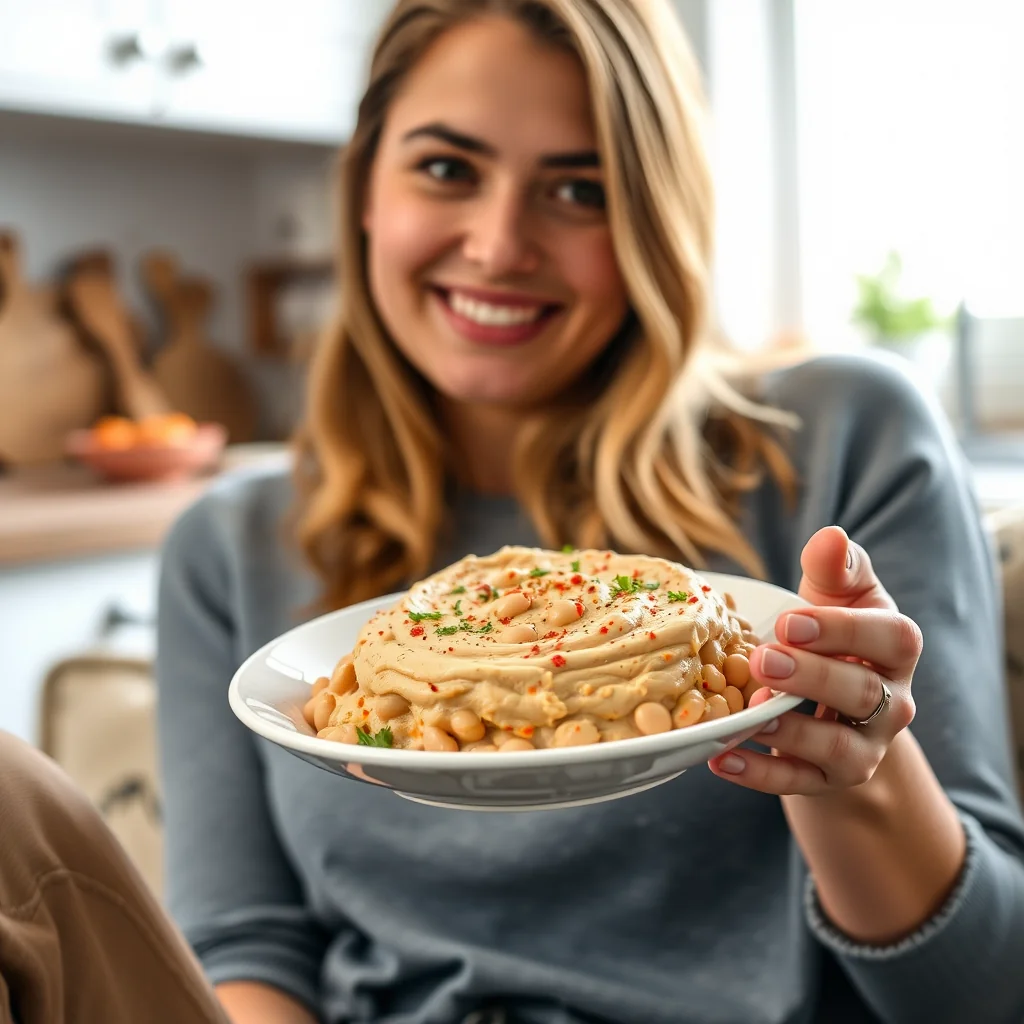 Spicy Harissa White Bean Dip – vegetarian recipe