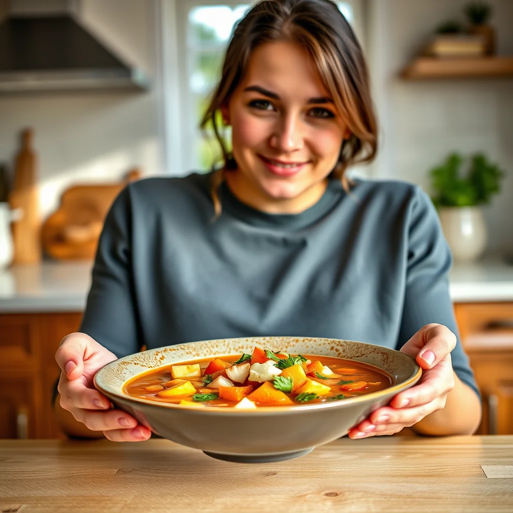 Quick Italian Vegetable Soup – vegetarian recipe