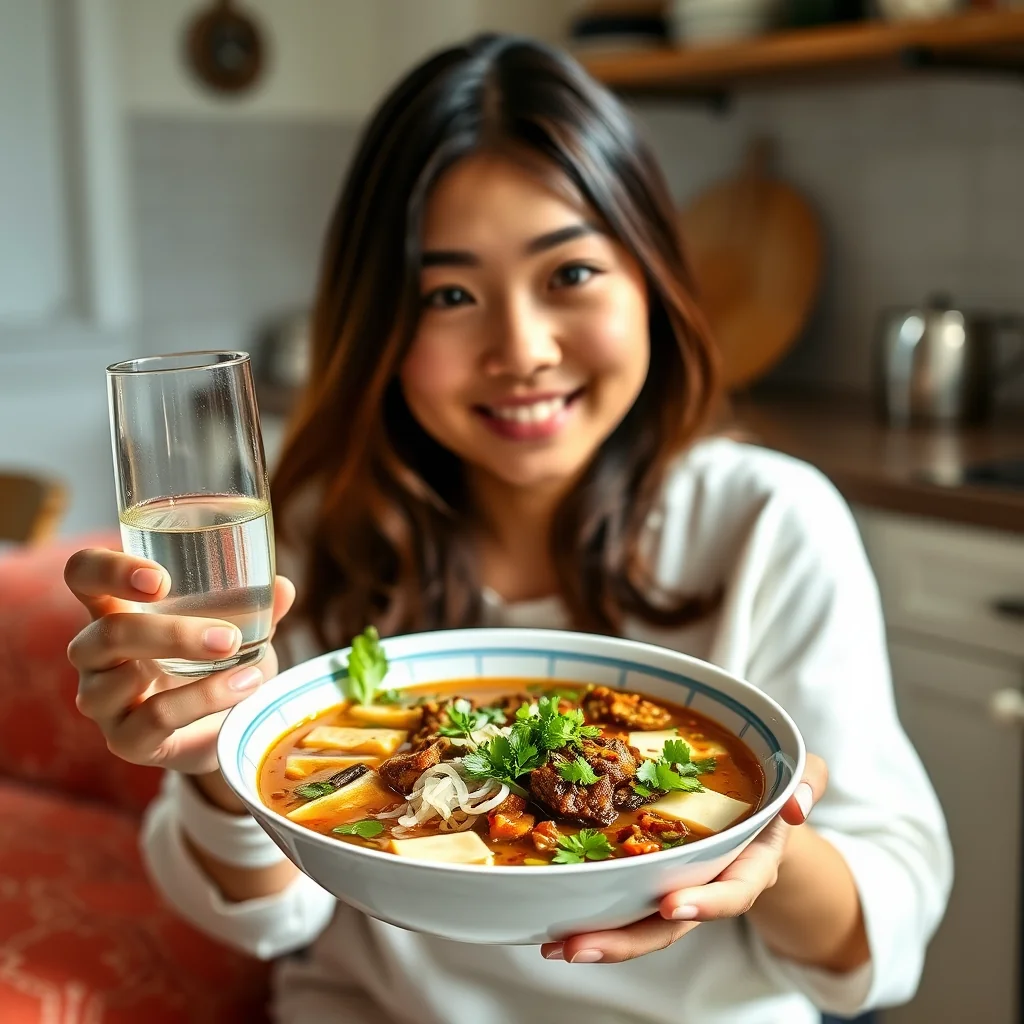 Quick 15-Minute Vegetarian Seitan Pho – vegetarian recipe