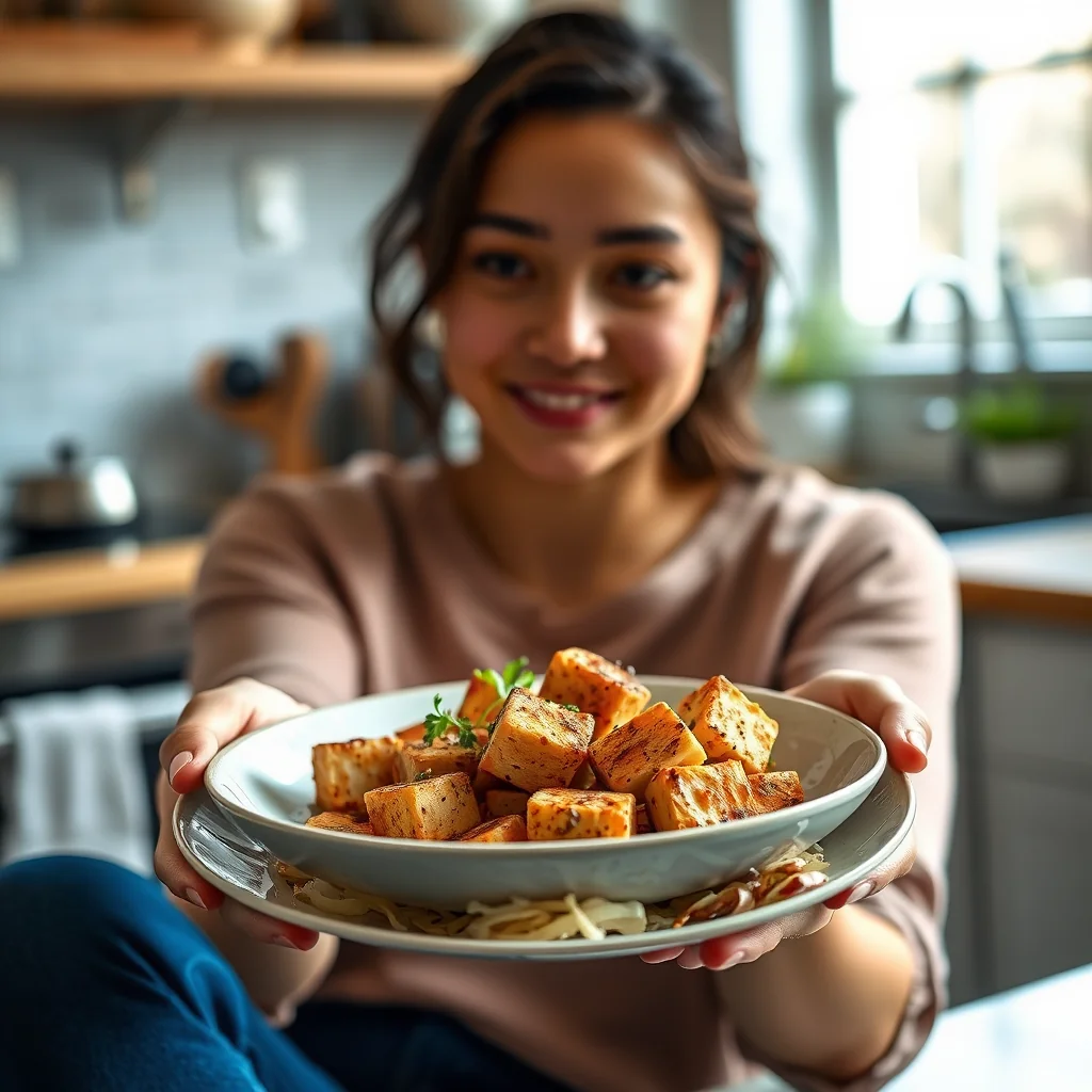 From Bland to Grand: The Ultimate Crispy Tofu! – vegetarian recipe