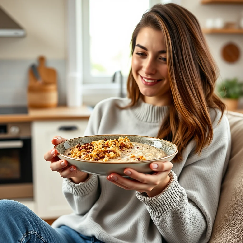 Creamy Three-Grain Porridge – vegetarian recipe