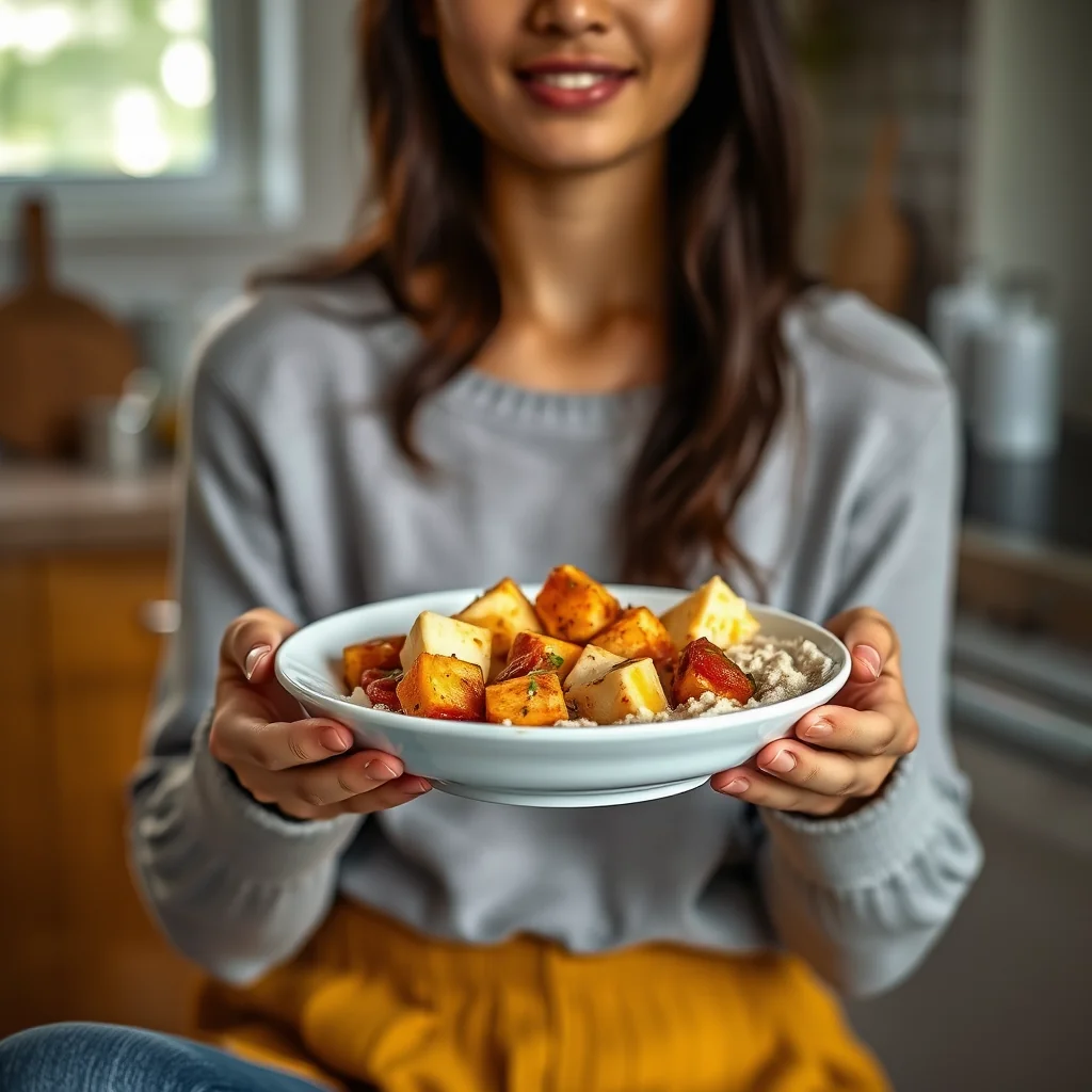 Panir Maharani (Fried Paneer in Seasoned Tomato Stock) – vegetarian recipe