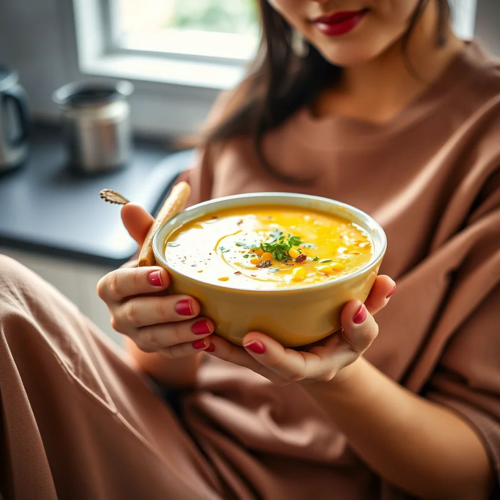Makkai Shorba: Creamy Gujarati Corn Soup – vegetarian recipe