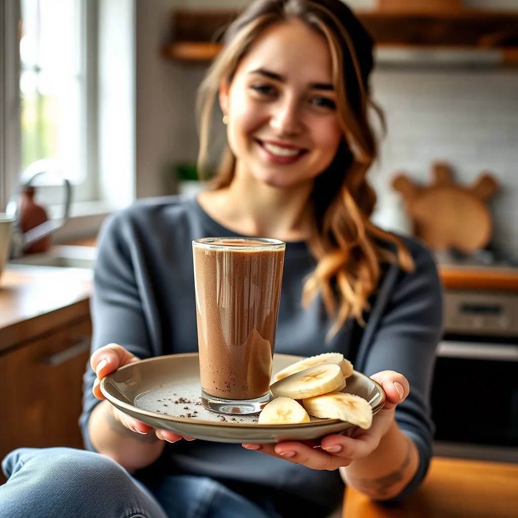 The Ultimate Healthy Chocolate Fix Smoothie – vegetarian recipe