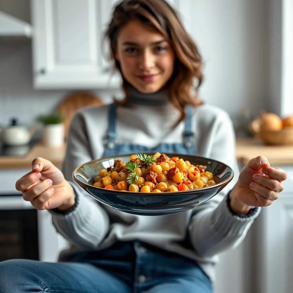 Rustic Pasta e Ceci (Chickpea and Pasta Soup) – vegetarian recipe
